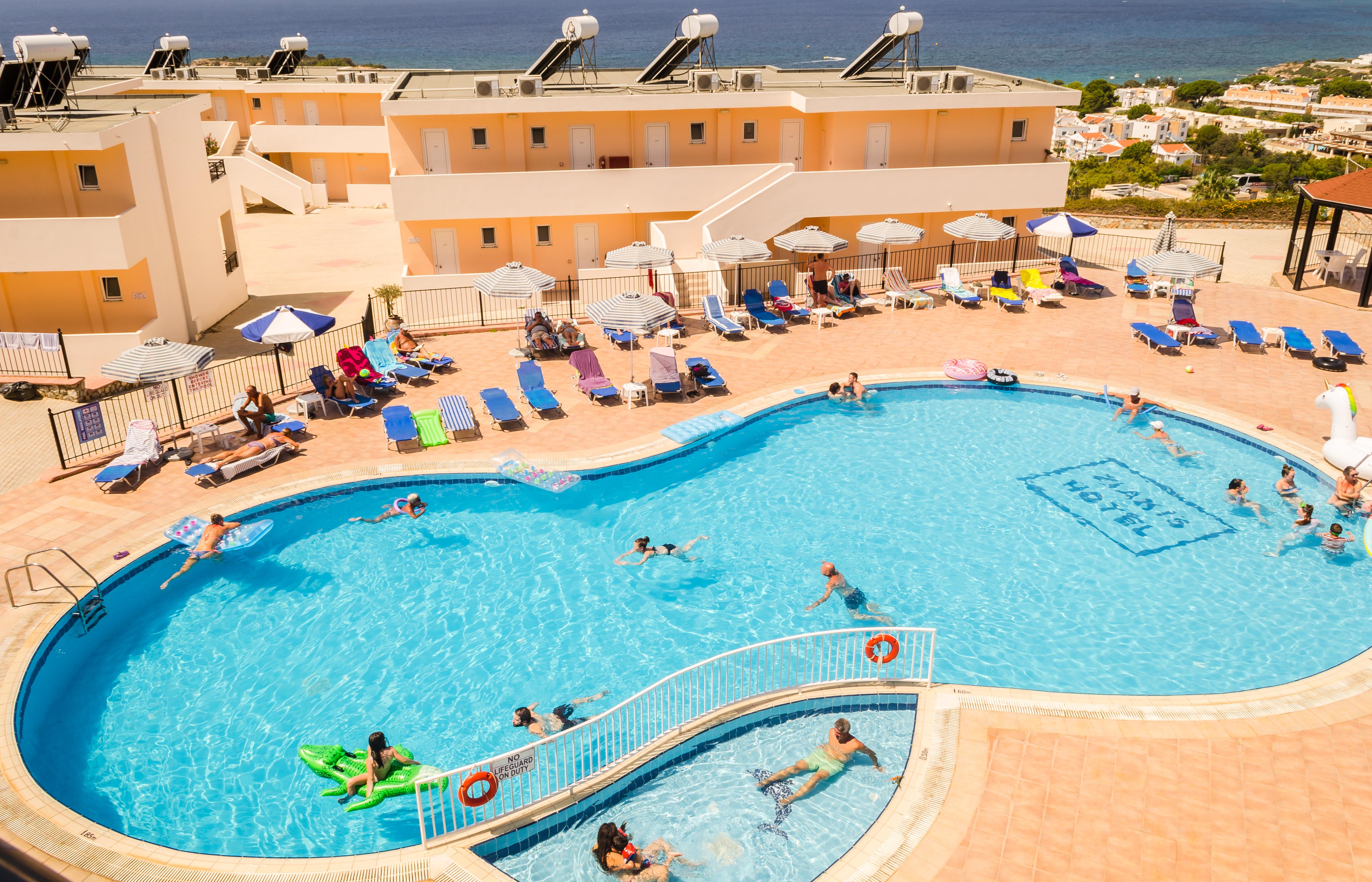 Lindos Nest Lejlighedshotel Pefki Eksteriør billede