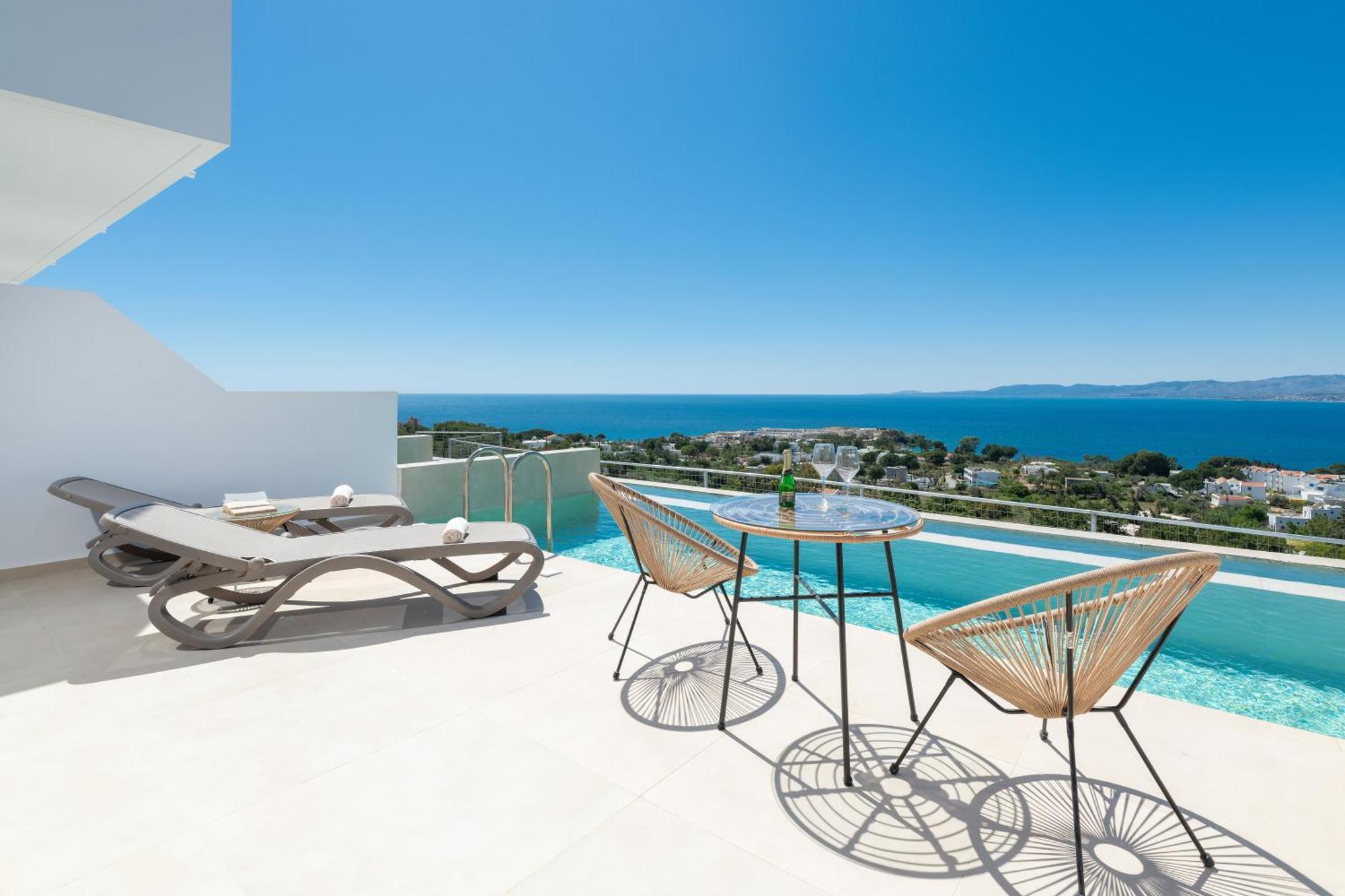 Lindos Nest Lejlighedshotel Pefki Eksteriør billede