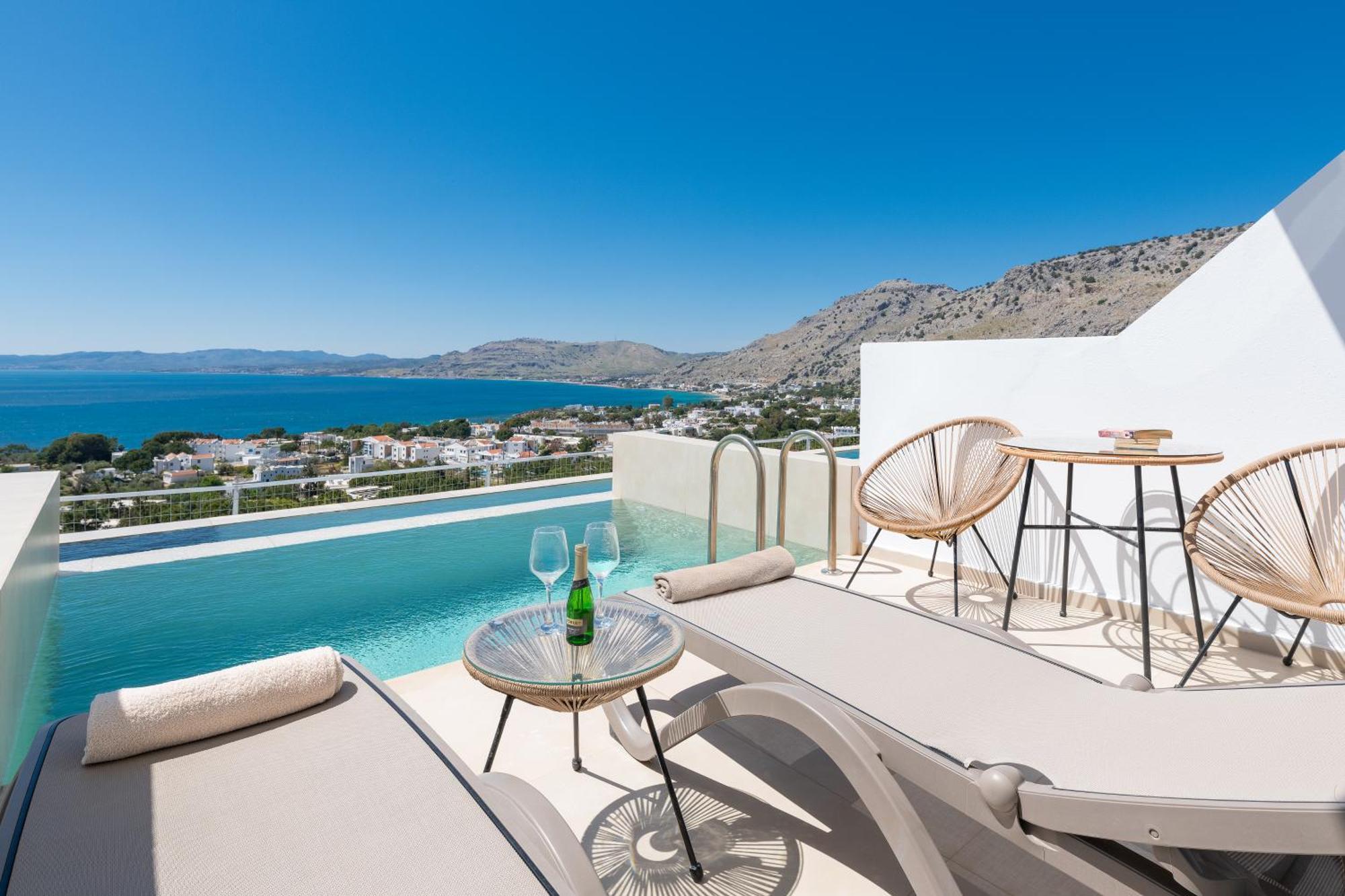 Lindos Nest Lejlighedshotel Pefki Eksteriør billede